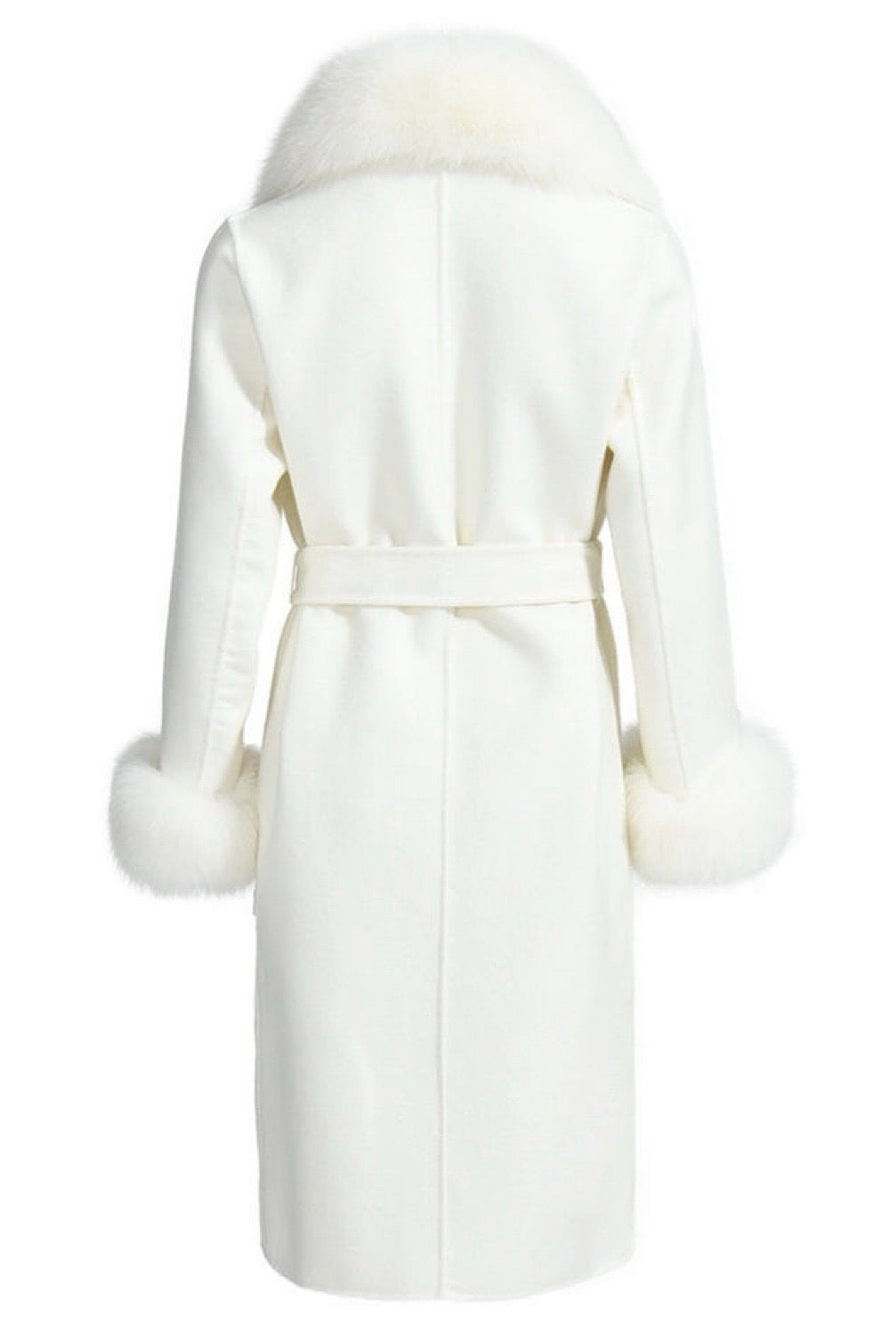 CURVY LORINA Cashmere Coat