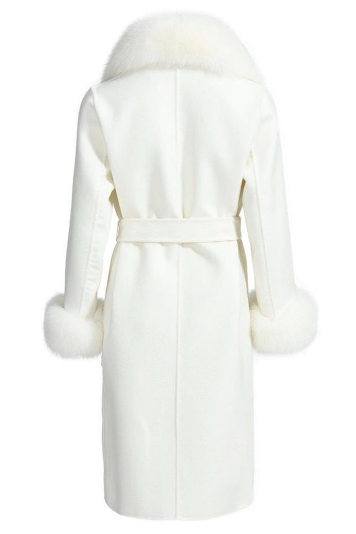 CURVY LORINA Cashmere Coat