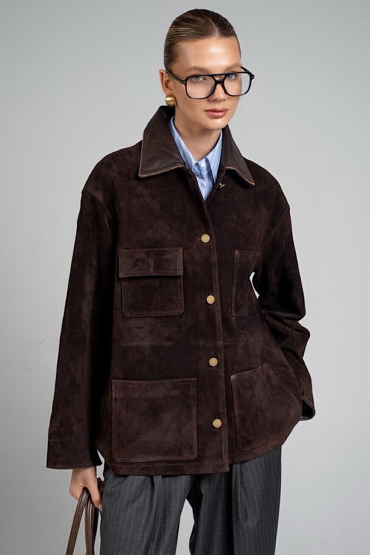 Hailey Suede Jacket