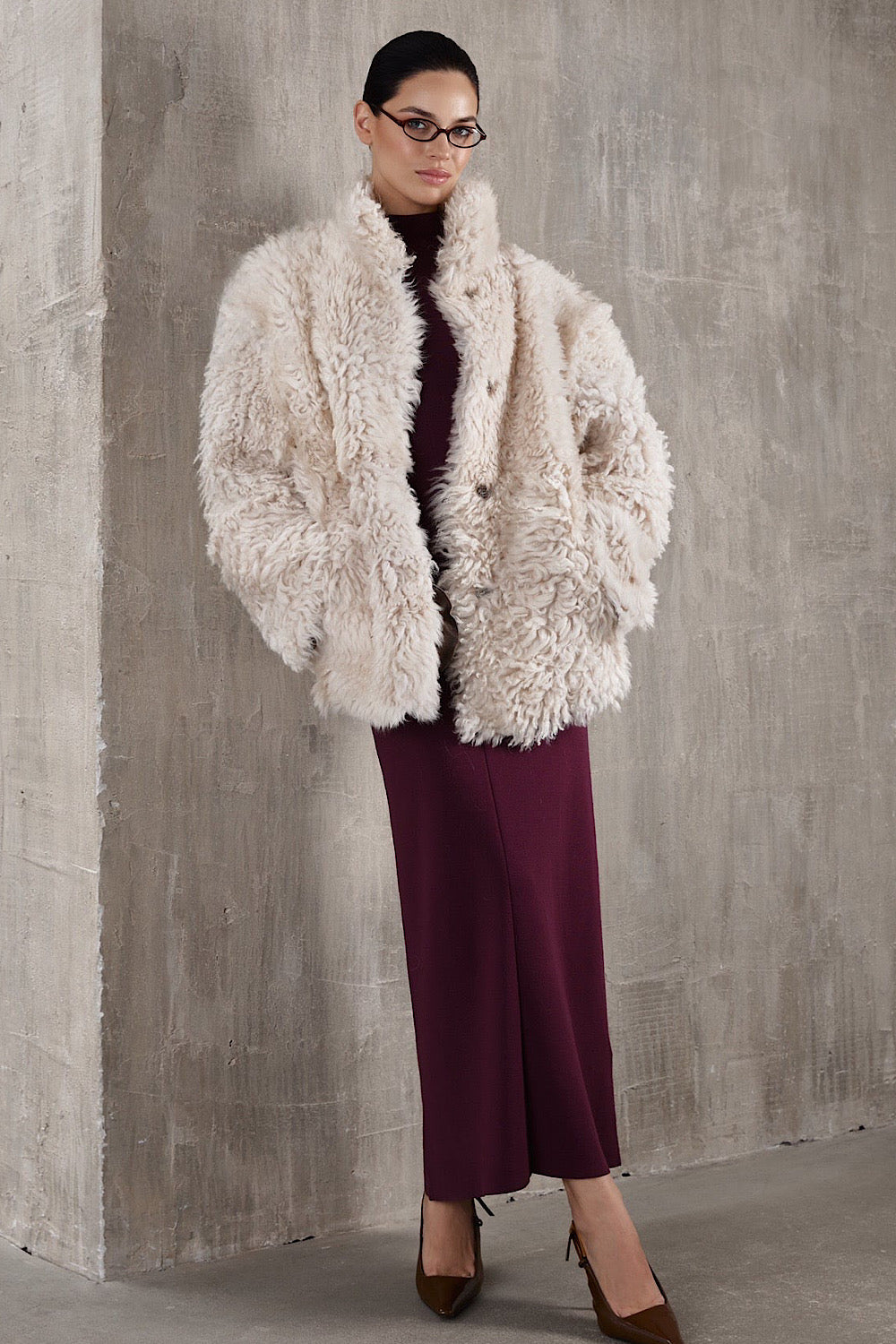 ROSE Shearling Coat