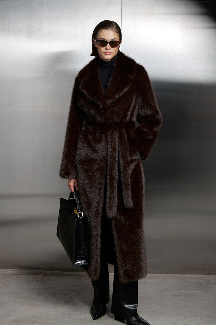 Galena Faux Fur Coat