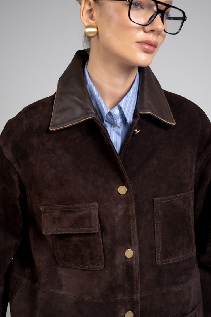 Hailey Suede Jacket