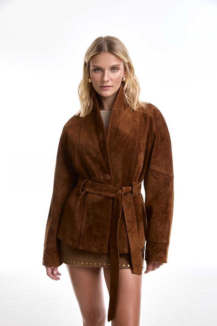 Nour Suede Jacket