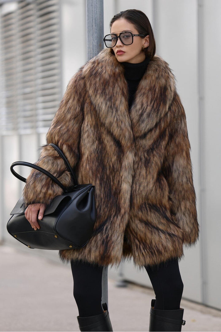 Amber Faux Fur Coat