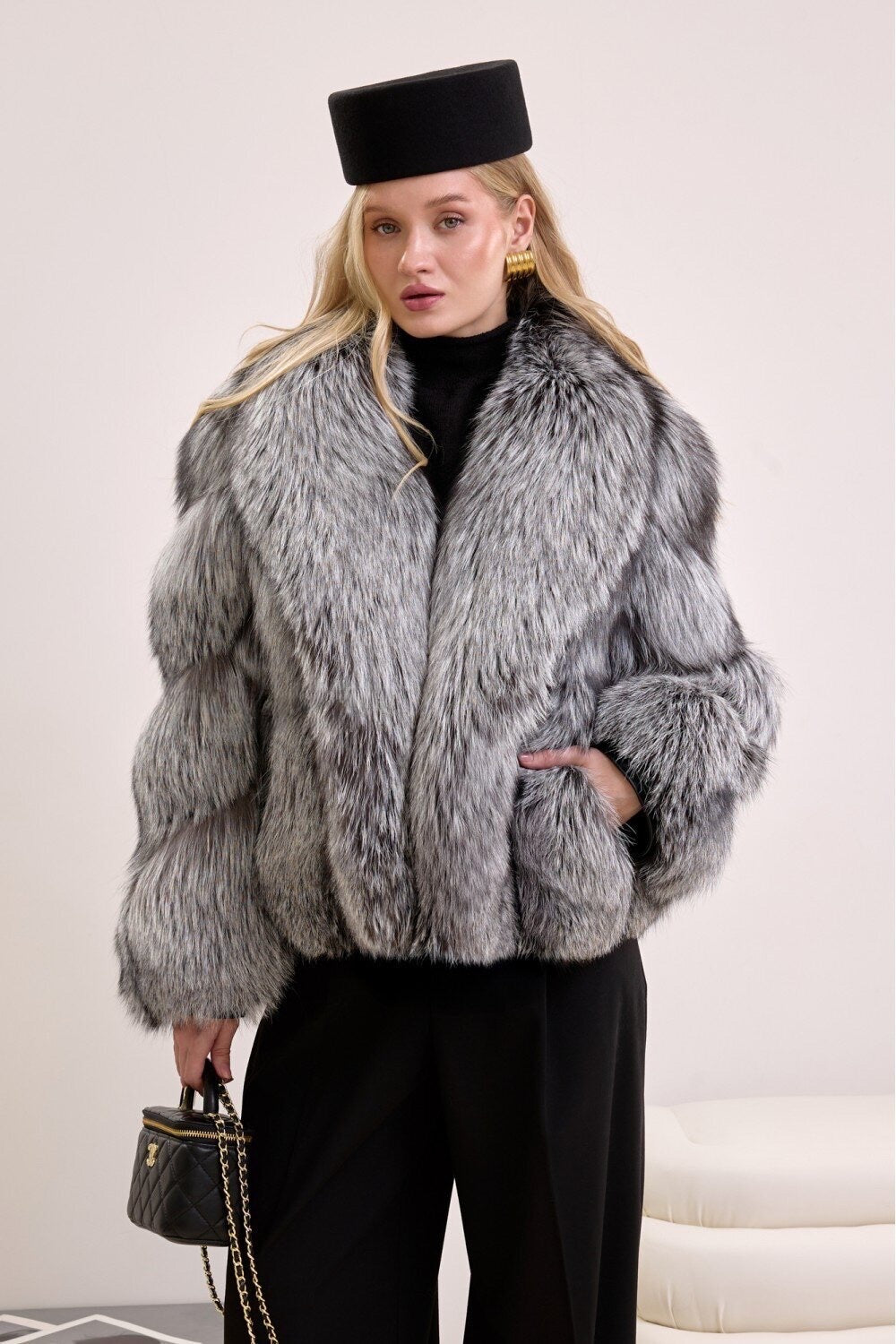ELI Fox Fur Coat