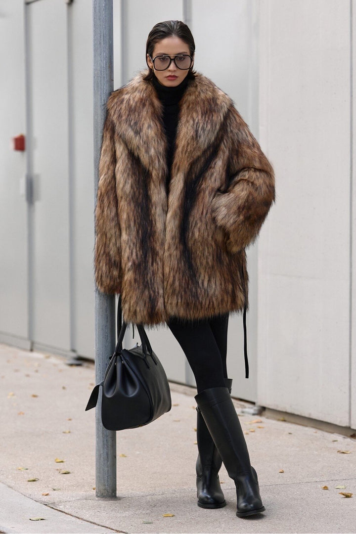 Amber Faux Fur Coat