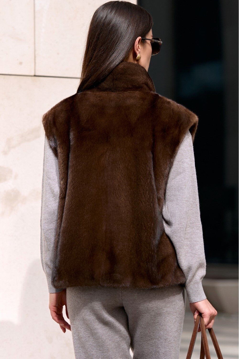 Angelina Mink Fur Vest