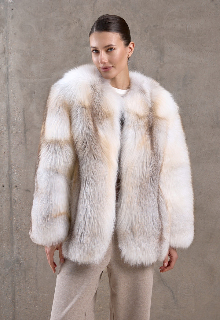 𝐂𝐔𝐑𝐕𝐄 DALINA Fox Fur