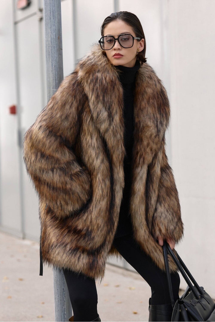 Amber Faux Fur Coat