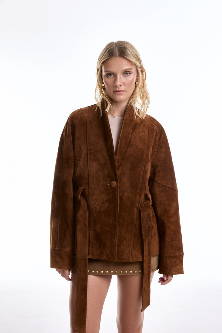 Nour Suede Jacket