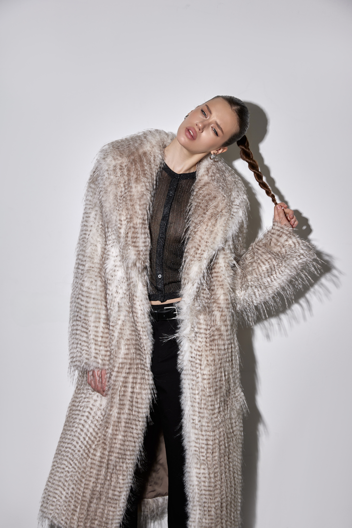 CARA Faux Fur Coat