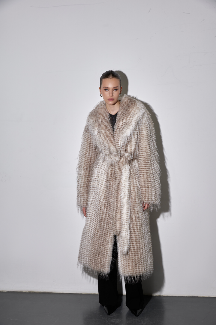 CARA Faux Fur Coat