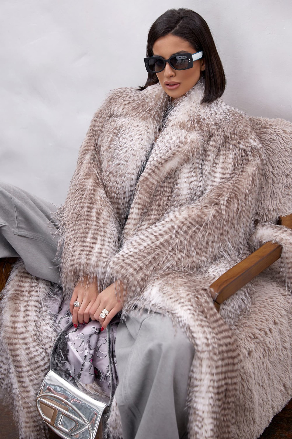 CARA Faux Fur Coat