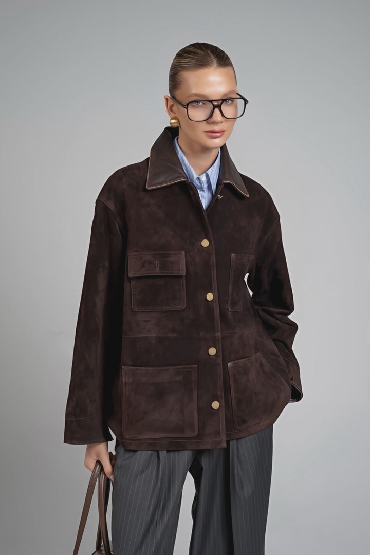 Hailey Suede Jacket